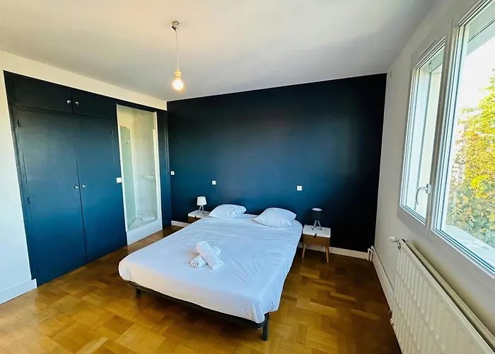 La Maison Leonard 10 Couchages Parc Des Expos Lägenhet