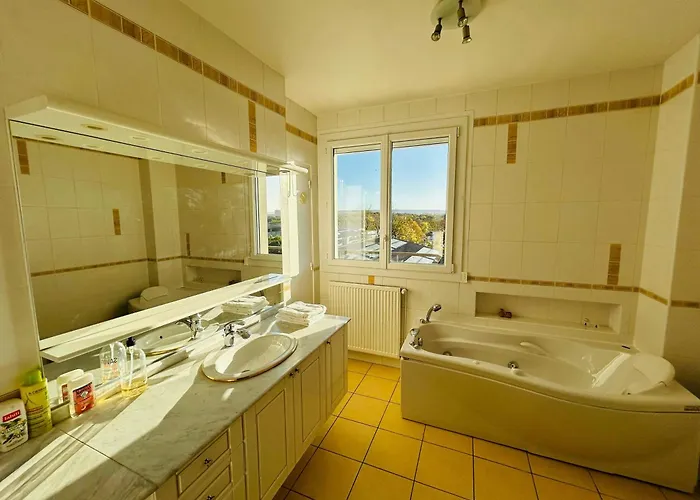 La Maison Leonard 10 Couchages Parc Des Expos Lägenhet Reims